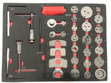 TOOL CABINET ON CASTERS XXL MAX | WITH TOOLS | 7 DRAWERS / 1 DOOR | 298 TOOLS (H70098)