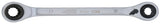 RATCHETING LOOP WRENCH | DOUBLE-SIDED WITH SWITCH | 4-IN-1 | 8 X 10 - 9 X 11 MM (74719)