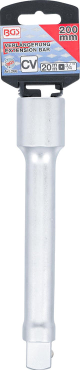 EXTENSION BAR | 20 MM (3/4") | 200 MM (266)