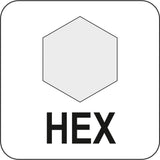 T-HANDLE HEX KEY 10MM (YT-05581)