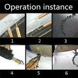 STAPLE SET | FOR PLASTIC REPAIR | (8X100 PCS.) 800 PCS. (S800S)