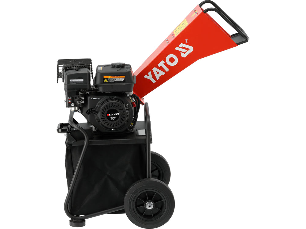 GASOLINE SHREDDER 196CM3 50MM (YT-86150)