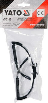 SAFETY GLASSES CLEAR (YT-7365)