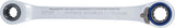 DOUBLE ENDED RATCHET WRENCH "4 IN 1" | 8X9, 10X11 MM (30809)