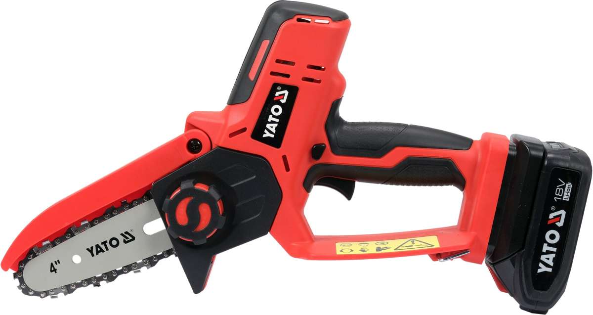CHAINSAW 18V 4'' - 2AH (YT-828135)