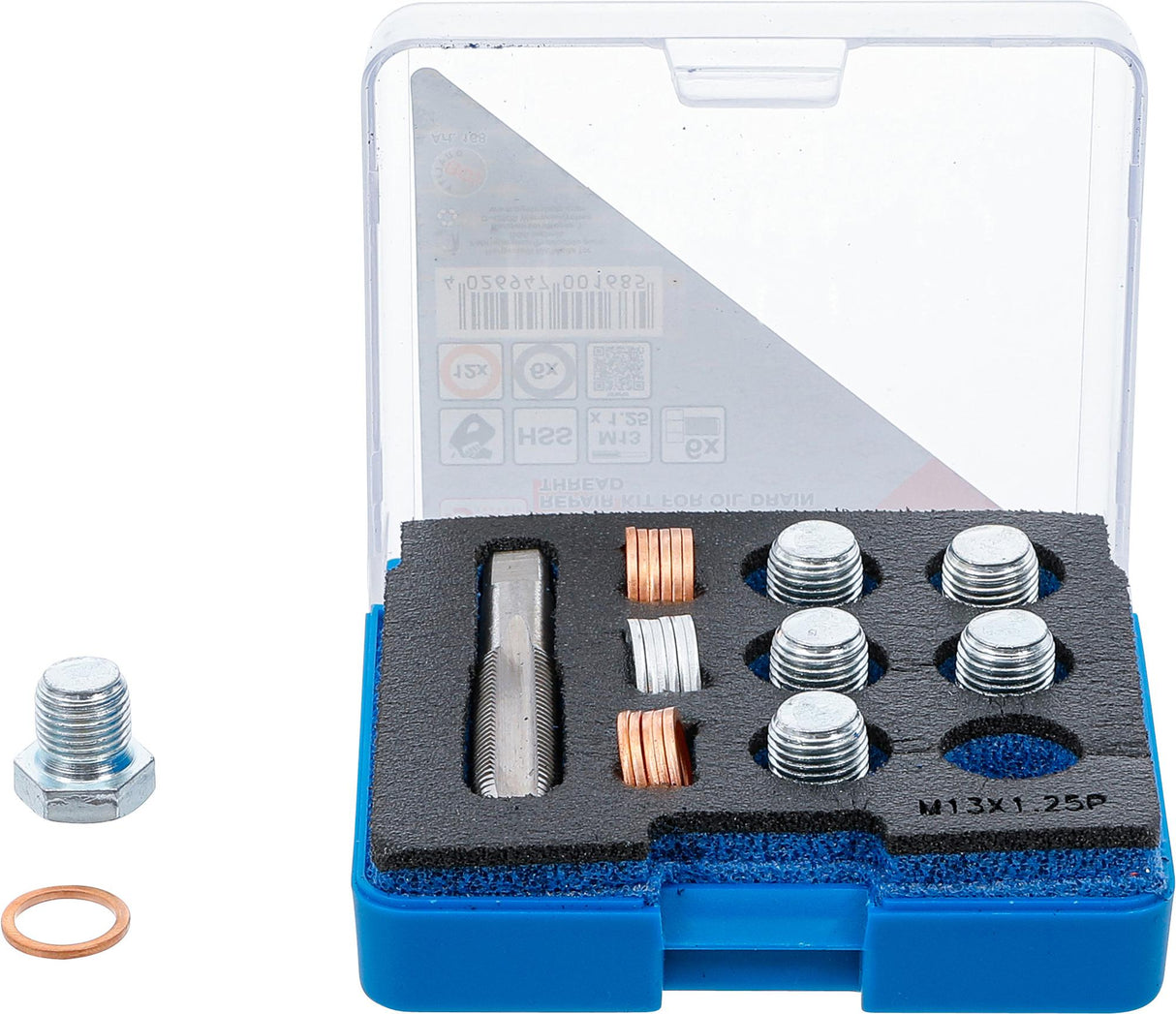 REPAIR KIT FOR OIL DRAIN THREAD | M13 X 1.25 MM (168)