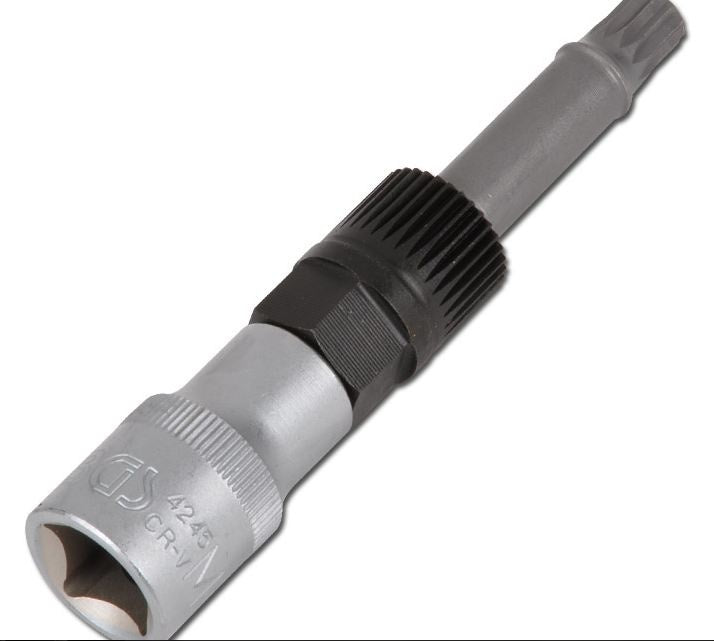 ALTERNATOR BIT SOCKET | 12.5 MM (1/2") DRIVE | SPLINE (FOR XZN) M10 (4245)