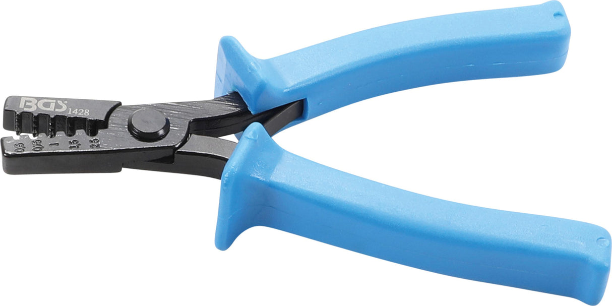 CRIMPING TOOL | FOR CABLE END SLEEVES, 0.5 - 2.5 MM² (1428)