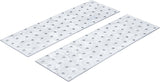 FLAT STEEL CONNECTOR SET | 300 X 100 X 2 MM | 2 PCS. (80788)