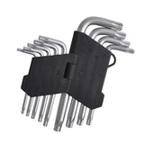 BENT WRENCH SET | T-STAR (TORX) T10 - T50 | 9 PCS. (ES10698)