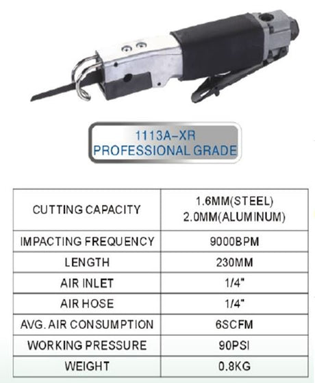 PNEUMATIC JIGSAW | WITH 2 BLADES (AS7039)