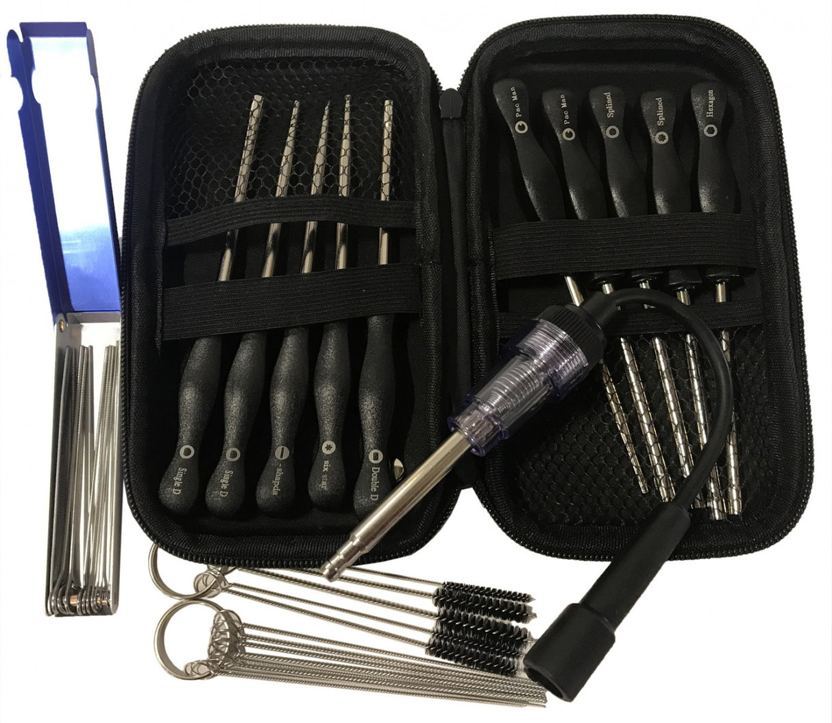 PRECISION CLEANING AND TURNING TOOL SET | FOR CARBURETOR ETC. (CTA12C)