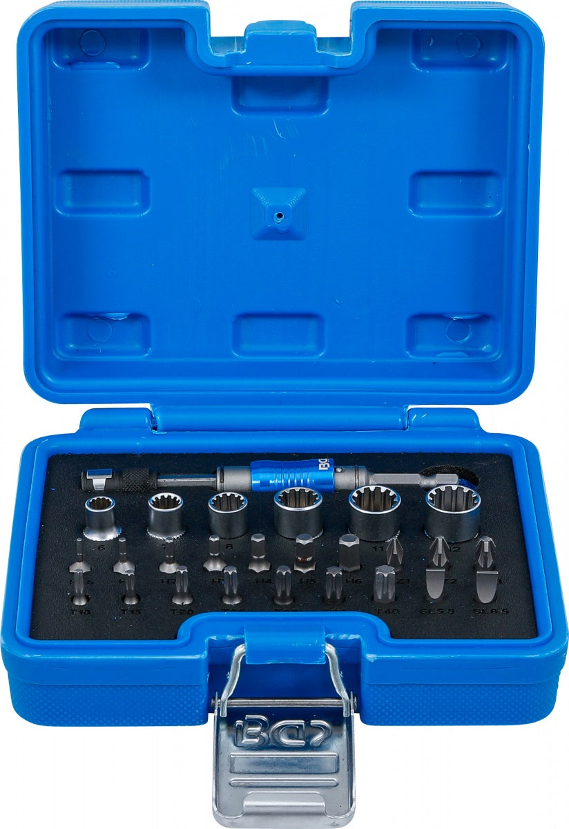 BIT AND SOCKET SET | 6.3 MM (1/4") DRIVE | 2-IN-1 | 26 PCS. (4812)
