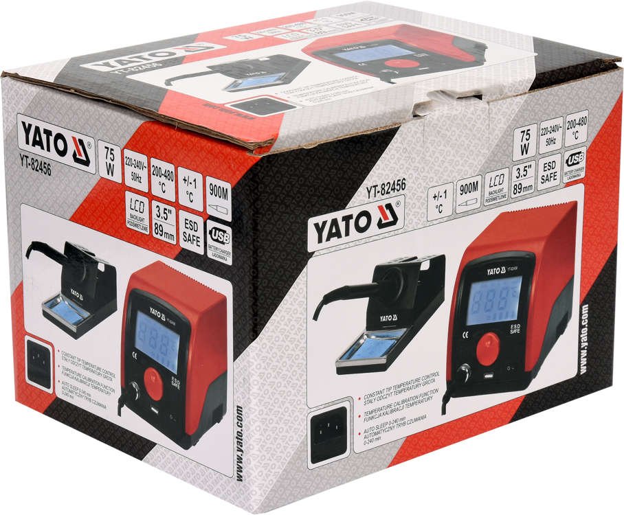 SOLDERING STATION 3.5 LCD TIP 900M 75W (YT-82456)