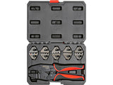 CRIMPING PLIERS SET 5 JAWS (YT-22451)