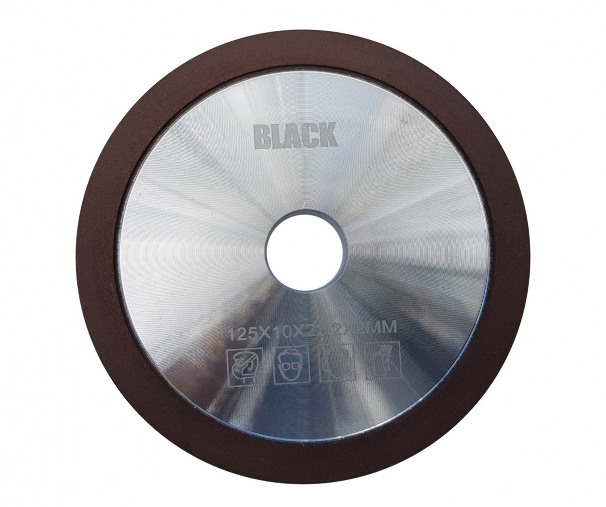 DIAMOND SAW SHARPENING DISC | PLATE TYPE | 125X10X2X22.2 MM (XP0125)