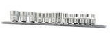 SOCKET SET, SIX-POINT | 6.3 MM (1/4") | 4 - 14 MM | 13 PCS. (KR144014)