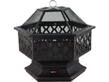 DECORATIVE STEEL FIRE PIT 70*60*63CM (99913)