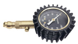 UNIVERSAL TIRE PRESSURE GAUGE | BRASS | 360 DEGREES / 0-60/100/160PSI (TG04A)