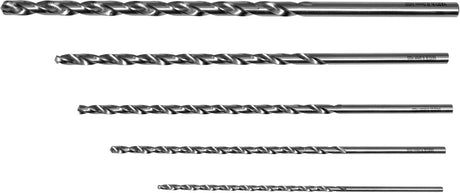LONG METAL DRILLS 5PCS 3-8MM (YT-39820)