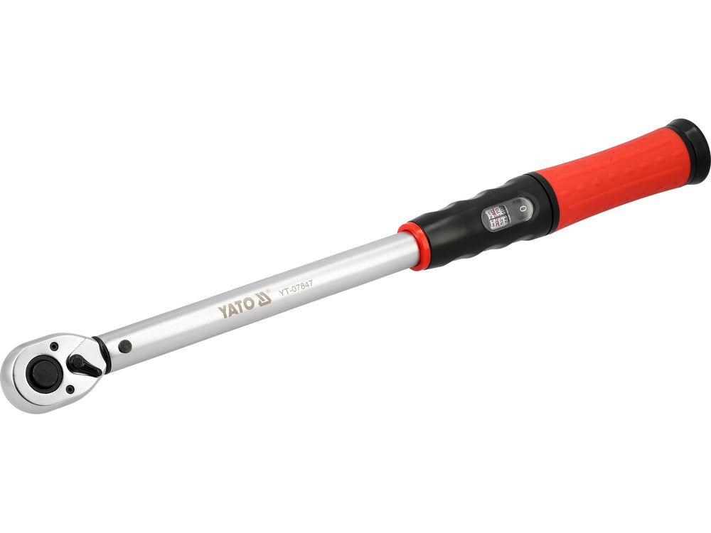 TORQUE WRENCH | 12.5 MM (1/2") | 40 - 220 NM | WITH SOCKETS | 4 PCS (YT-07847)