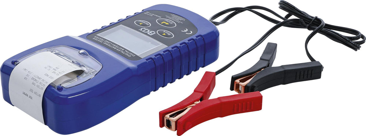 DIGITAL BATTERY TESTER AND CHARGER SYSTEM TESTER | WITH PRINTER (2133)