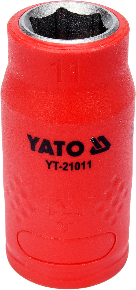 INSULATED HEXAGONAL SOCKET 11MM 3/8" VDE (YT-21011)