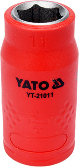 INSULATED HEXAGONAL SOCKET 11MM 3/8" VDE (YT-21011)