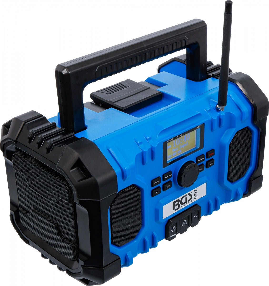CORDLESS DAB RADIO | HYBRID | 18 V AND 230 V | WITHOUT RECHARGEABLE BATTERY (7387)