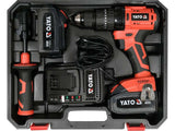 IMPACT DRILL DRIVER 18V 75NM - 2X 3AH (YT-82791)