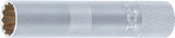 SPARK PLUG SOCKET WITH MAGNET, 12-POINT, LONG | 10 MM (3/8") DRIVE | 14 MM (2446)