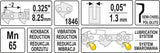 CHAIN ROLL 0,325" 0,05" (YT-84962)
