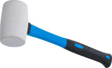 RUBBER MALLET | FIBREGLAS SHAFT | WHITE HEAD | Ø 48 MM | 250 G (1965)