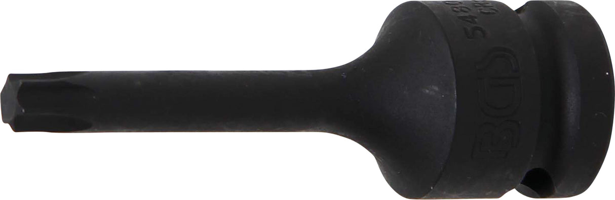 IMPACT BIT SOCKET | LENGTH 75 MM | 12.5 MM (1/2") DRIVE | T-STAR (FOR TORX) T45 (5480-T45)