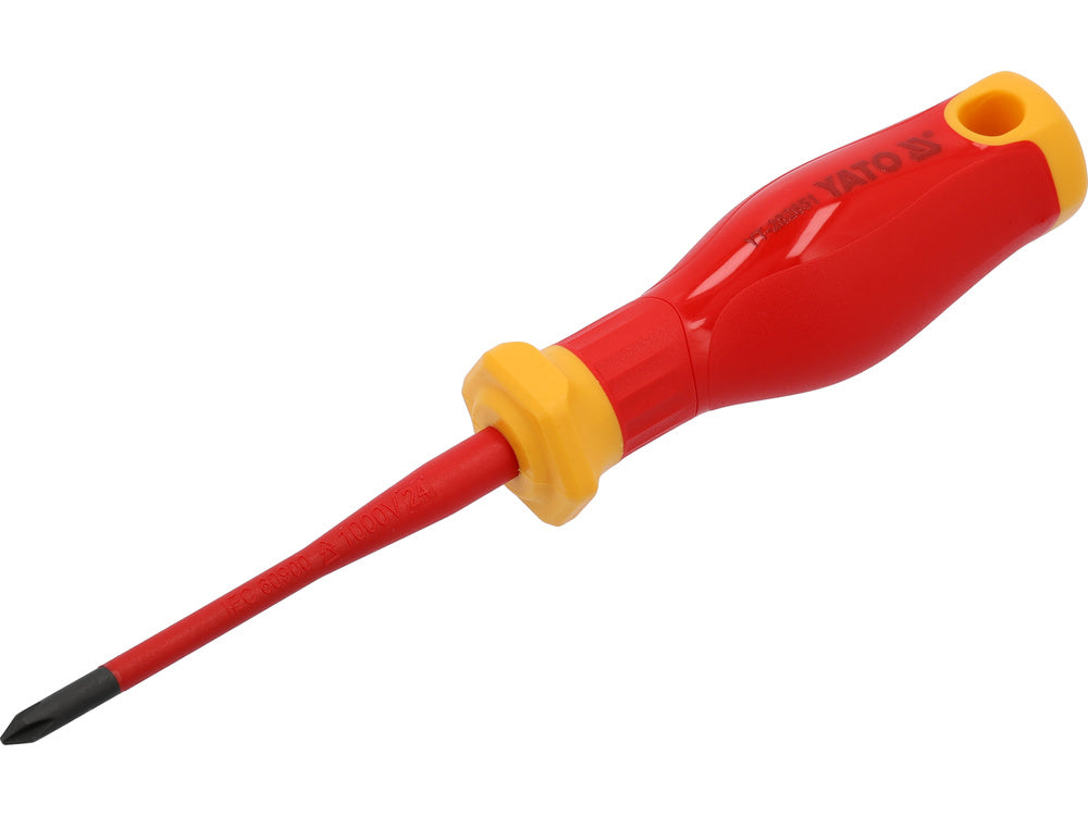 EXTRA SLIM INSUL. SCREWDRIVER PH1X80MM (YT-282651)