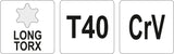 TORX KEY LONG T40 (YT-05501)