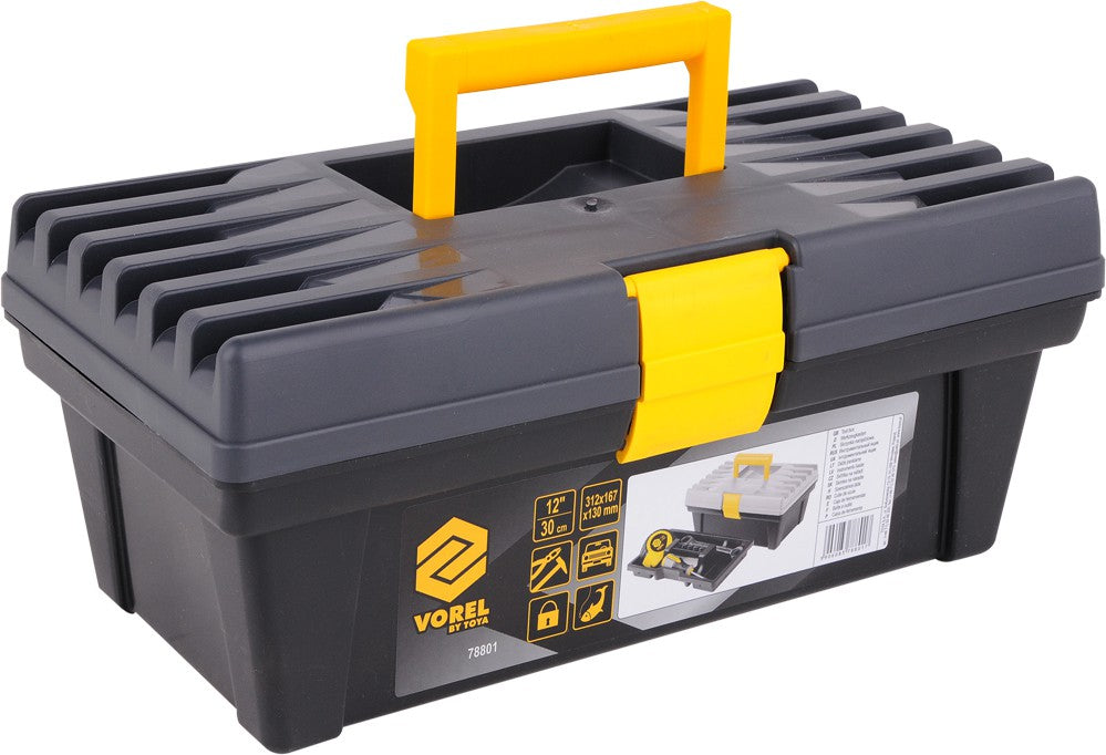 PLASTIC TOOL BOX 12" (78801)