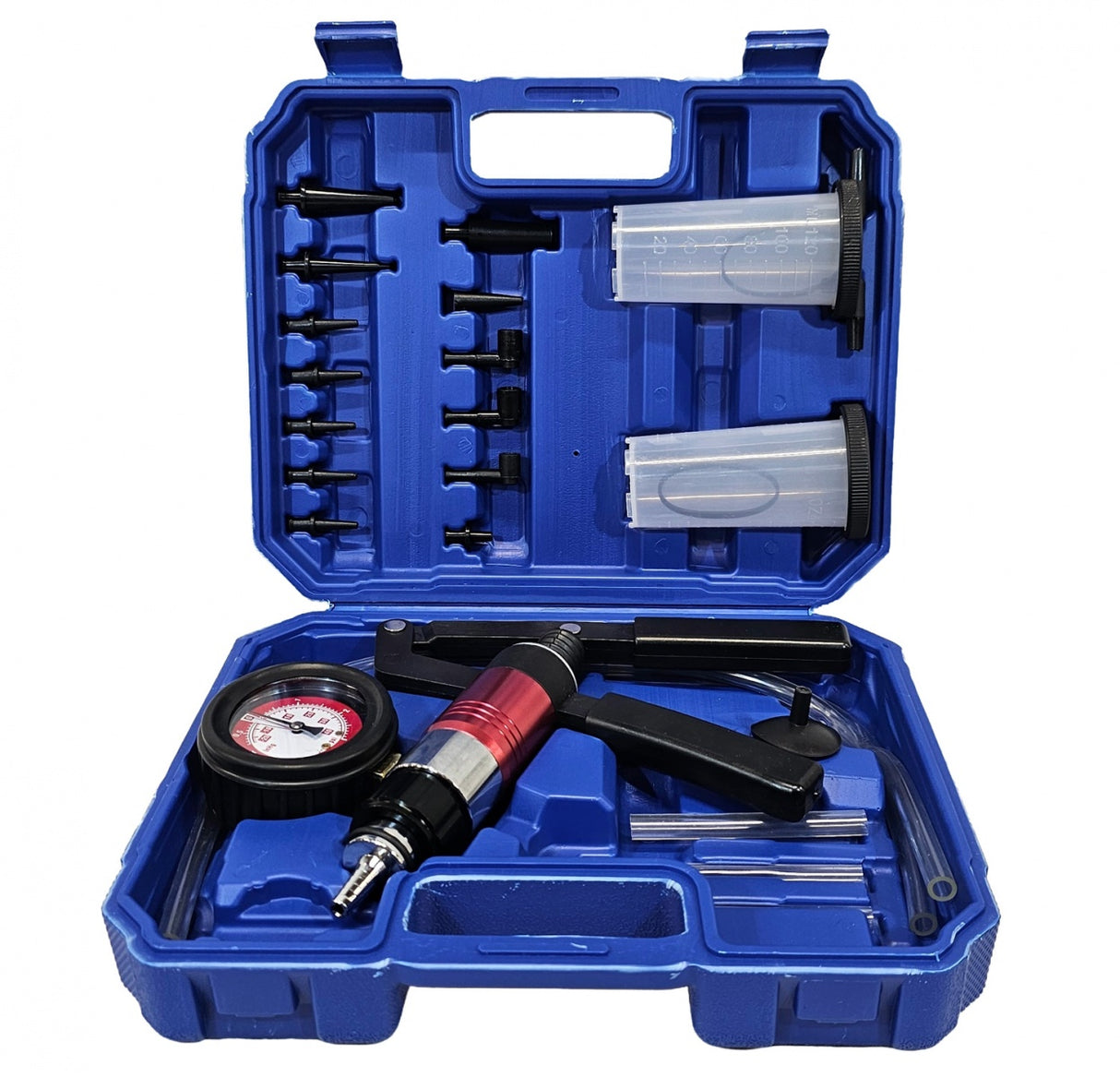 VACUUM/PRESSURE GAUGE FOR BRAKE FLUID BLEEDING | DUAL ACTION (HS-A998B)
