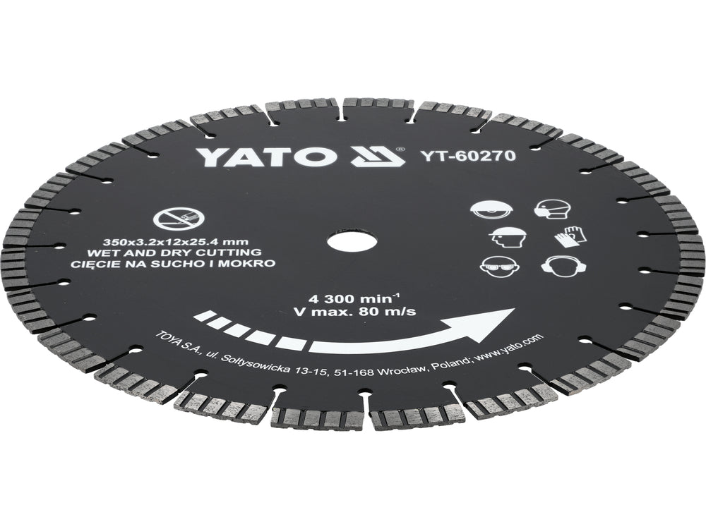 DISC FOR CUTTER 350MM (YT-60270)