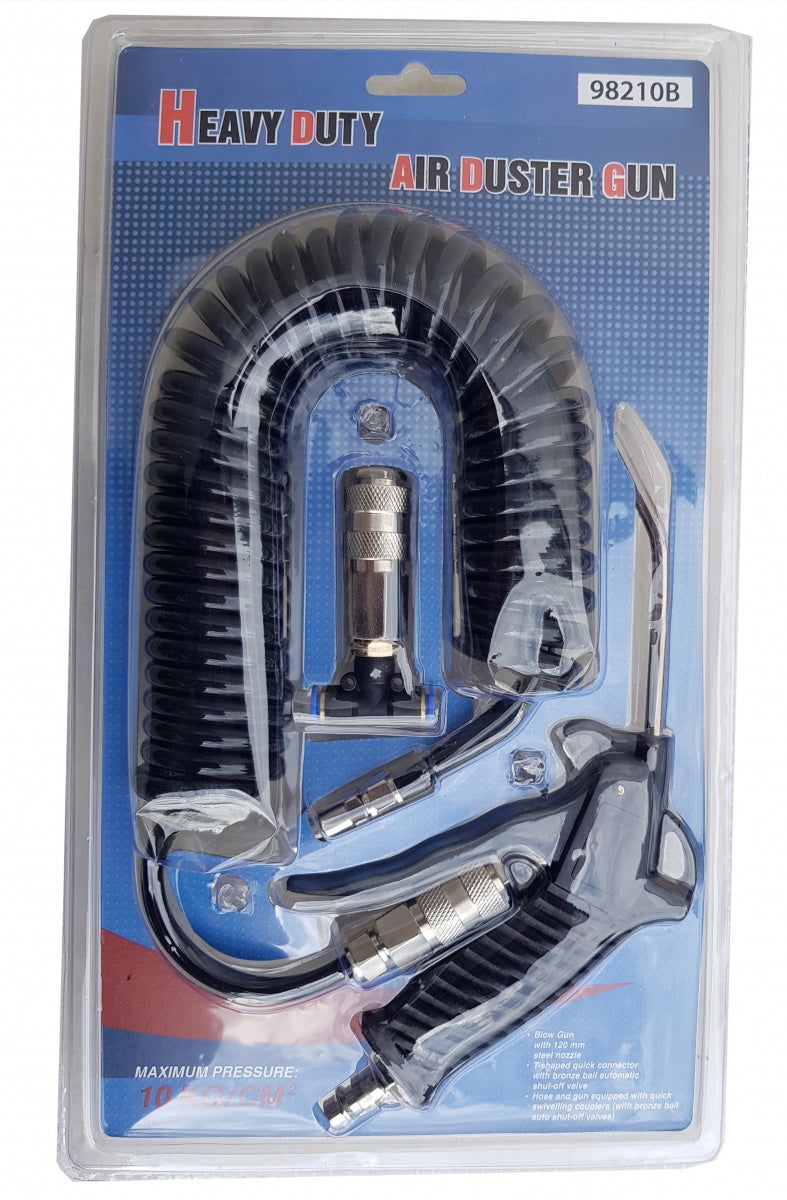 BLOW GUN | WITH SPIRAL HOSE 6X8 MM | PU (SK98210B)