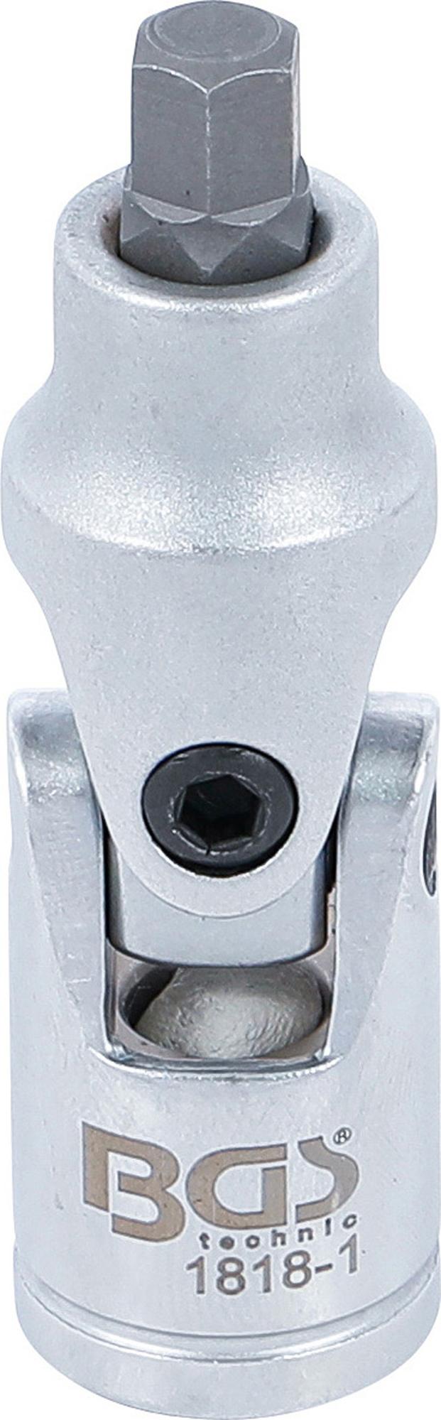JOINT SOCKET | 10 MM (3/8") DRIVE | INTERNAL HEXAGON 7 MM (1818-1)