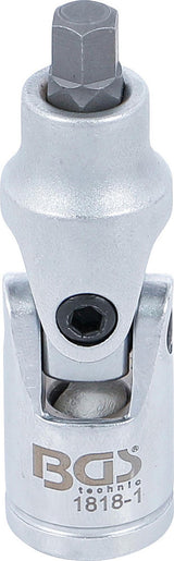 JOINT SOCKET | 10 MM (3/8") DRIVE | INTERNAL HEXAGON 7 MM (1818-1)