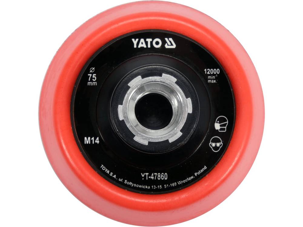 HOOK AND LOOP BACKING PAD 75MM M14 (YT-47860)