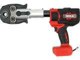 CORDLESS HYDRAULIC PRESSING PLIERS FOR PEX PIPES | 18 V | 50 KN | NARROW HEAD FOR HARD-TO-REACH PLACES | WITHOUT BATTERY (YT-21734)