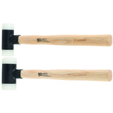 DEAD BLOW HAMMER SET | HICKORY HANDLE | SOFT HEAD | Ø 30 / 45 MM | 300 / 550 G | 2 PCS. (1859)