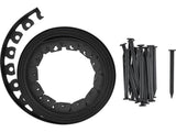 FLEXIBLE LAWN EDGE 40MM 10M W/FIXING PEG (88710)