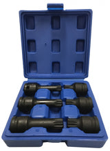 IMPACT BIT SET | 12.5 MM (1/2") | SPLINE (XZN) | 6 PCS. (S1122)