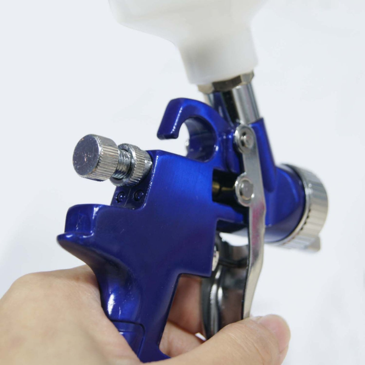 MINI PAINT SPRAY GUN | HVLP | Ø 0.8 MM / 120 CC (H2000P)