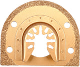 BRAZED CARB. D-SHAPE BLADE FOR MULTITOOL (YT-34682)