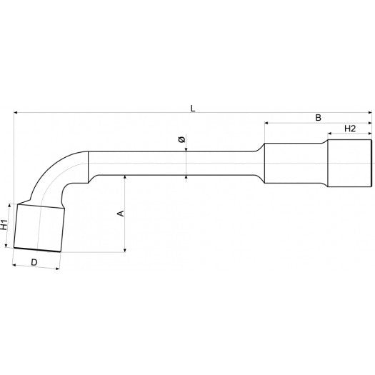 L TYPE SOCKET WRENCH 21MM (YT-1641)